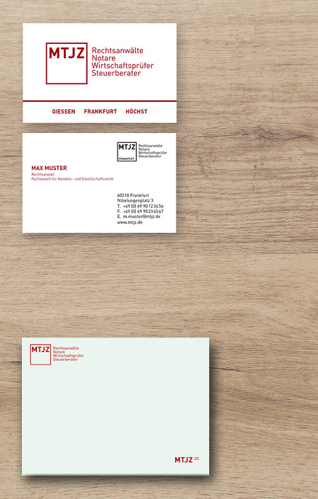 Corporate Design MTJZ & TJS AG